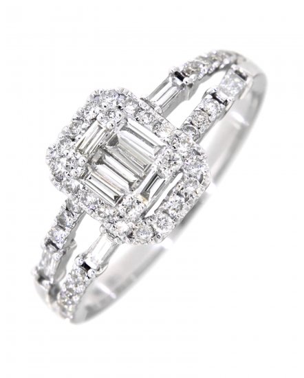 BAGUETTE DIAMOND RING (TR2929)