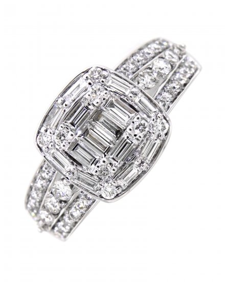 BAGUETTE DIAMOND RING (TR2938)