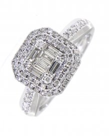 BAGUETTE DIAMOND RING (TR2939)