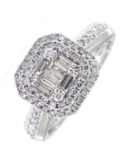 BAGUETTE DIAMOND RING (TR2939)