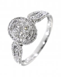 OVAL STYLE DIAMOND RING (TR2961)