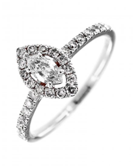 MARQUISE DIAMOND ENGAGEMENT RING (TR2966)