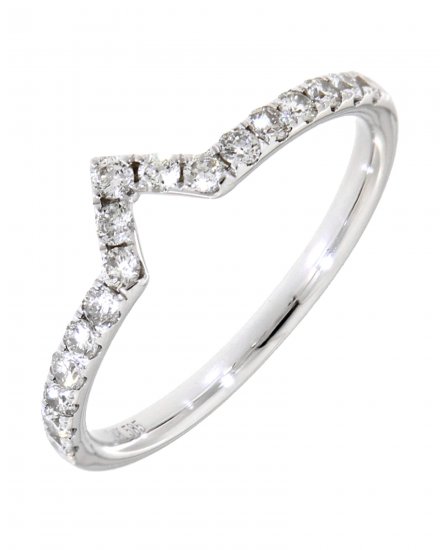 CURVED STYLE DIAMOND BAND (TR2971B)
