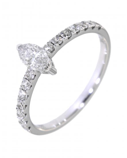 MARQUISE DIAMOND ENGAGEMENT RING (TR2971)