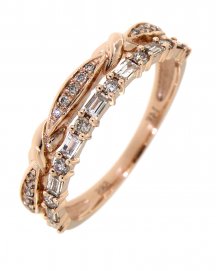 BAGUETTE DIAMOND BAND (TR2975)