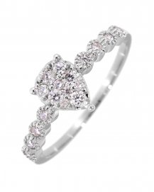 PEAR STYLE DIAMOND RING (TR2984)