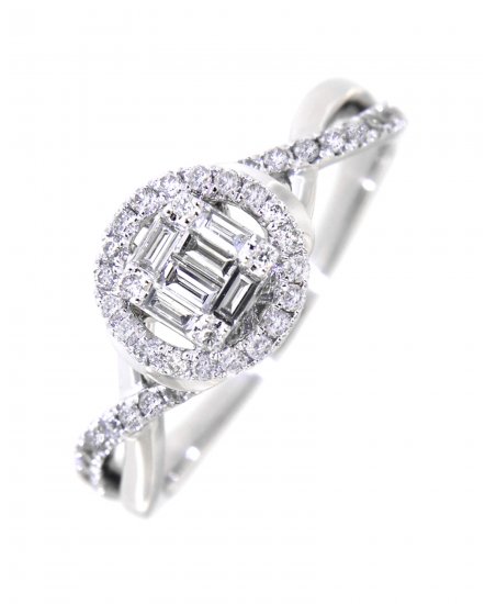 BAGUETTE DIAMOND RING (TR2987)