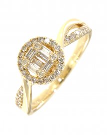 BAGUETTE DIAMOND RING (TR2988)