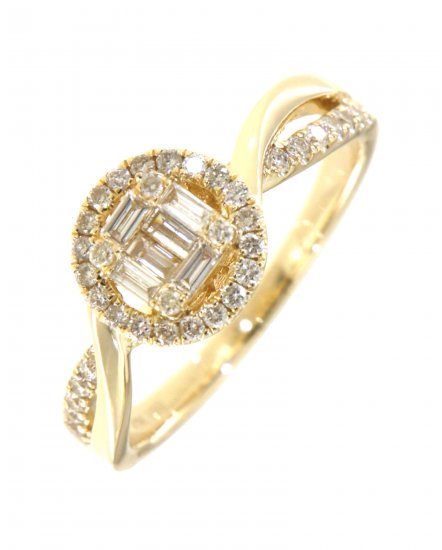 BAGUETTE DIAMOND RING (TR2988)