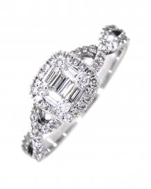 BAGUETTE DIAMOND RING (TR2989)