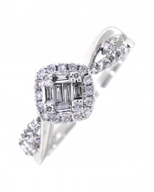 SQUARE DIAMOND RING (TR2991)