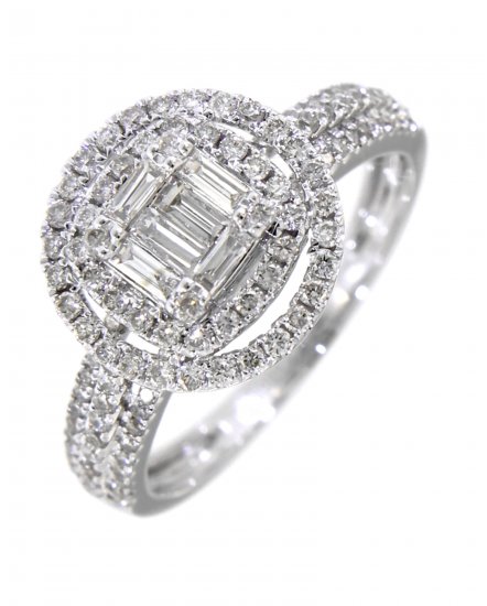 BAGUETTE DIAMOND RING (TR2994)