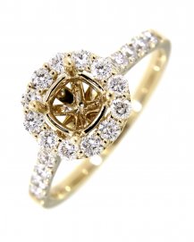 SEMI MOUNT DIAMOND ENGAGEMENT RING (TR3000)