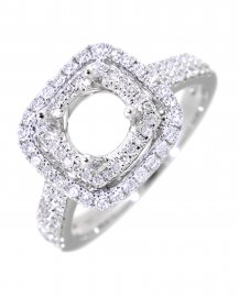 SEMI MOUNT DIAMOND ENGAGEMENT RING (TR3003)