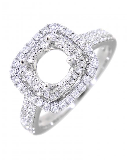 SEMI MOUNT DIAMOND ENGAGEMENT RING (TR3003)