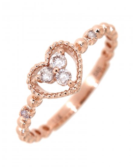 HEART SHAPE DIAMOND RING (TR3011)