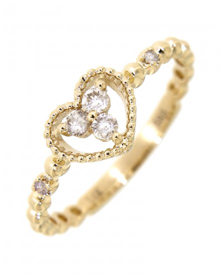 HEART SHAPE DIAMOND RING (TR3011)