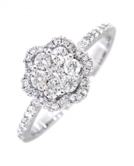 CLUSTER DIAMOND RING (TR3024)