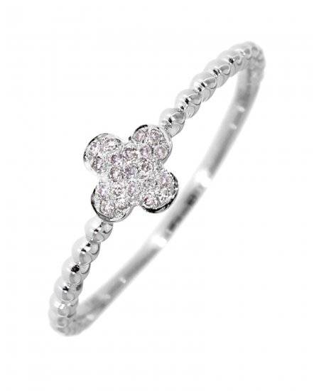CLOVER STYLE DIAMOND RING (TR3026)