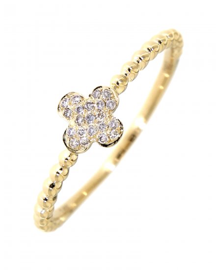 CLOVER STYLE DIAMOND RING (TR3026)