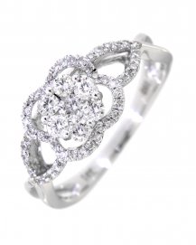CLUSTER DIAMOND RING (TR3028)