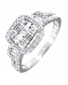 BAGUETTE DIAMOND RING (TR3039)