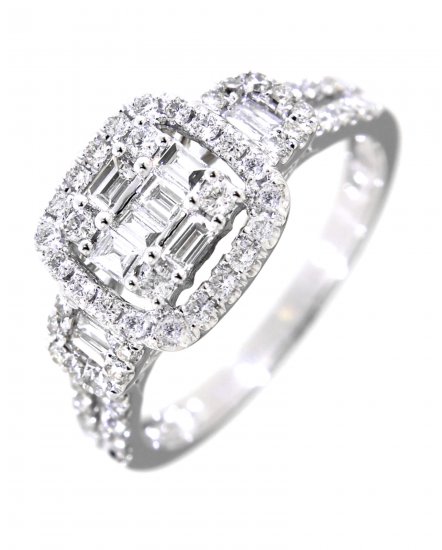 BAGUETTE DIAMOND RING (TR3039)