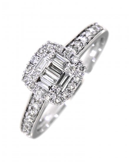 BAGUETTE DIAMOND RING (TR3040)