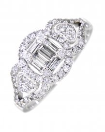BAGUETTE DIAMOND RING (TR3041)