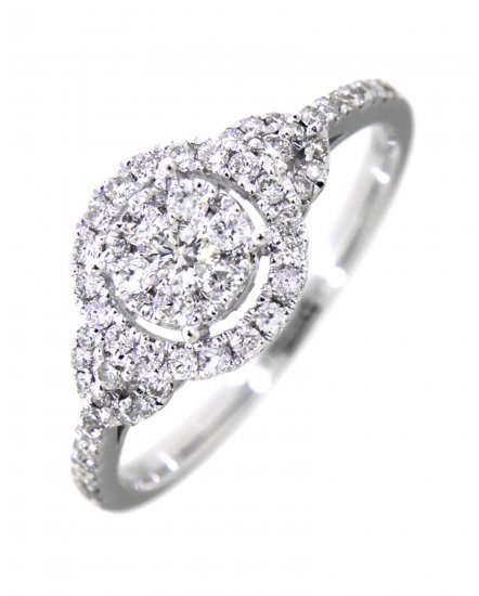 CLUSTER DIAMOND RING (TR3046)
