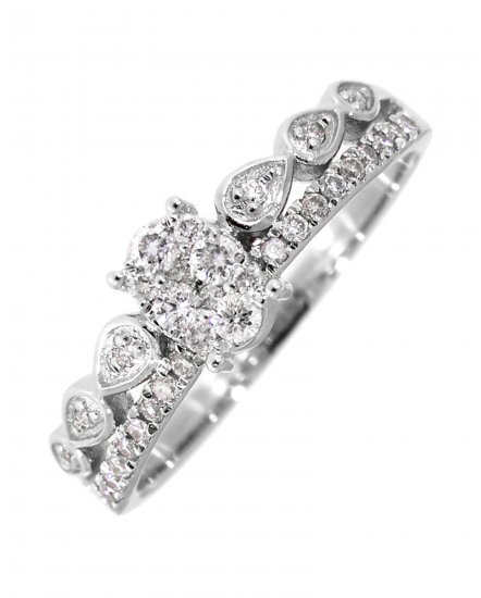 OVAL STYLE DIAMOND RING (TR3050)
