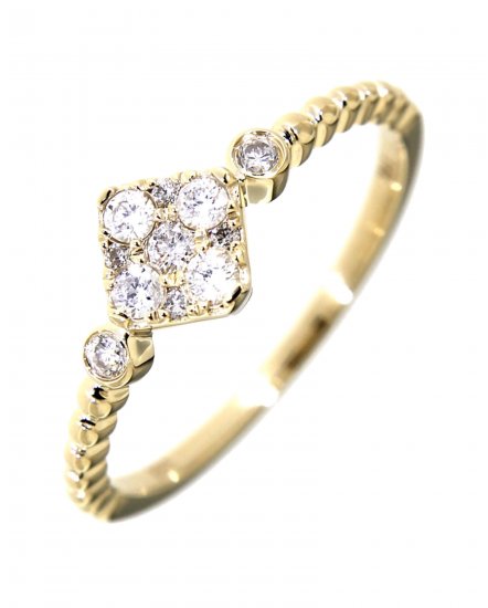 SQUARE DIAMOND RING (TR3056)