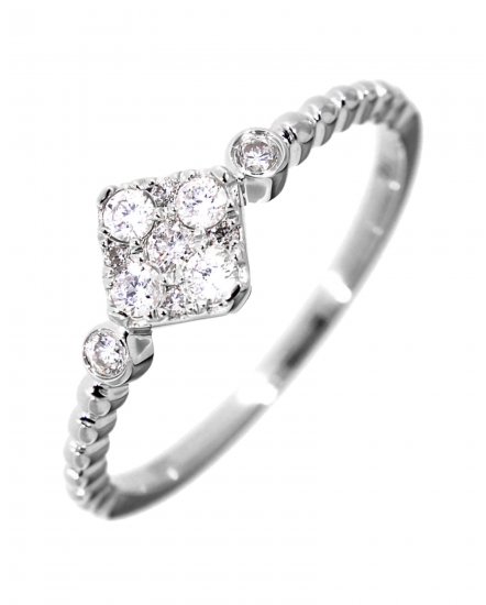 SQUARE DIAMOND RING (TR3056)