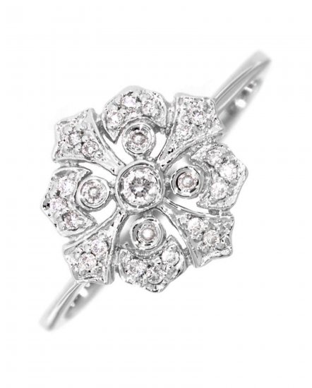 FLORAL STYLE DIAMOND RING (TR3064)