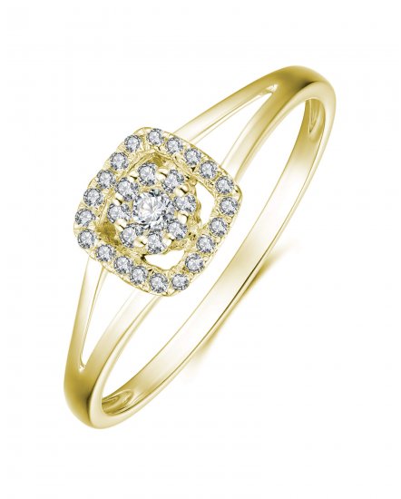 SQUARE DIAMOND RING (TR3066)