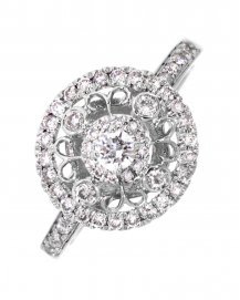 ROUND DIAMOND RING (TR3069)
