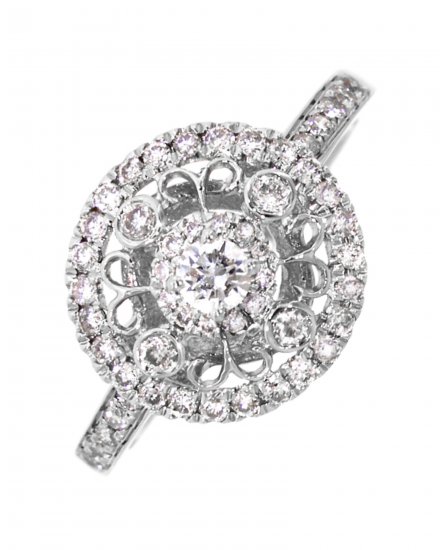 ROUND DIAMOND RING (TR3069)