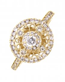 ROUND DIAMOND RING (TR3069)