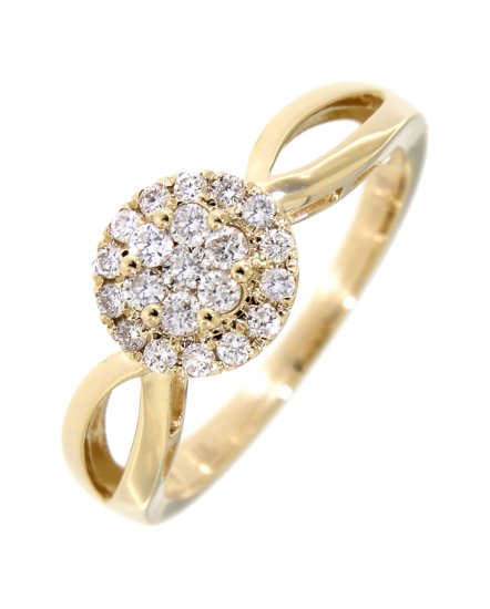 CLUSTER DIAMOND RING (TR3071)