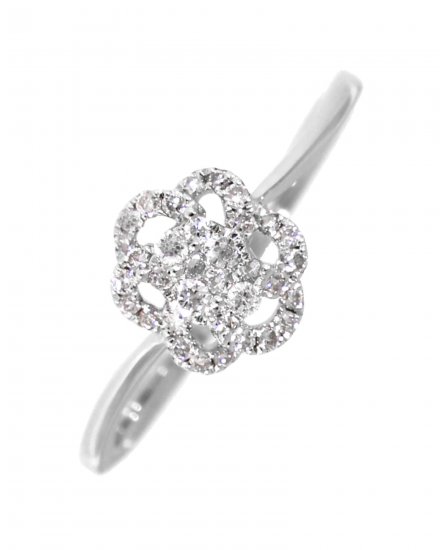 FLORAL STYLE DIAMOND RING (TR3078)