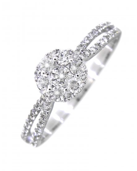 CLUSTER DIAMOND RING (TR3081)