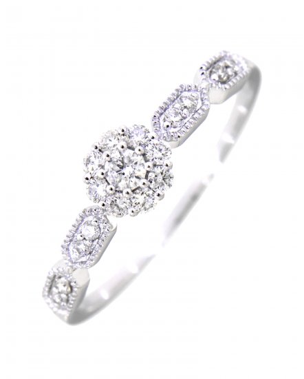 CLUSTER DIAMOND RING (TR3084)
