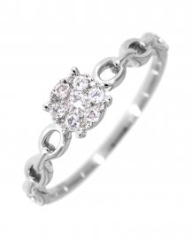 LINK STYLE DIAMOND RING (TR3085)