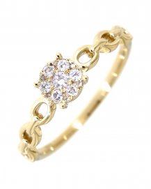 LINK STYLE DIAMOND RING (TR3085)