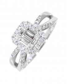 BAGUETTE DIAMOND RING (TR3088)