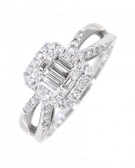 BAGUETTE DIAMOND RING (TR3088)