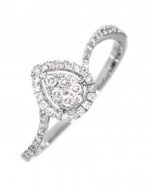 PEAR STYLE DIAMOND RING (TR3100)