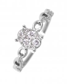 OVAL STYLE DIAMOND RING (TR3101)