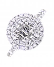BAGUETTE DIAMOND RING (TR3106)