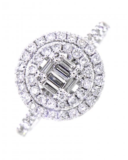 BAGUETTE DIAMOND RING (TR3106)